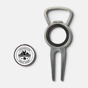 Custom Business Logo Branded Golf Balls Divot Tool
