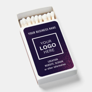 Custom Business Logo Branded Matchboxes