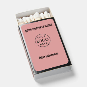 Custom Business Logo Branded Matchboxes