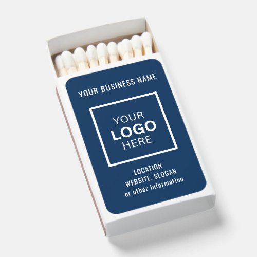 Custom Business Logo Branded Matchboxes