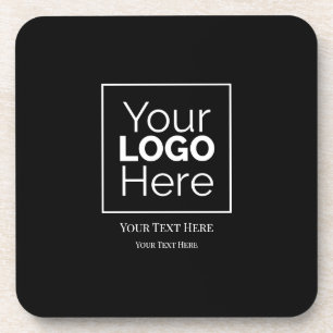 Custom Business Logo Branded Professional Beverage Coaster