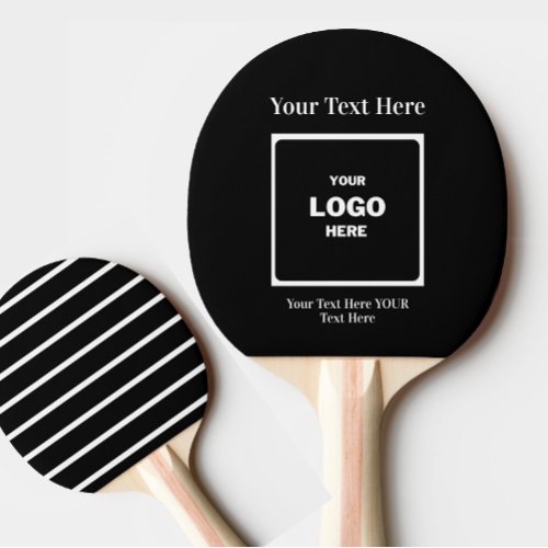 Custom Business Logo Branded Professional Ping Pong Paddle