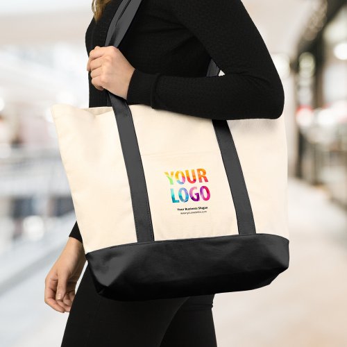 Custom Business Logo Branded Promotional Tote Bag