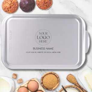 Custom Business Logo Branded Restaurant Cafe Cake Pan
