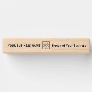 Custom Business Logo Branded Topple Tower Game