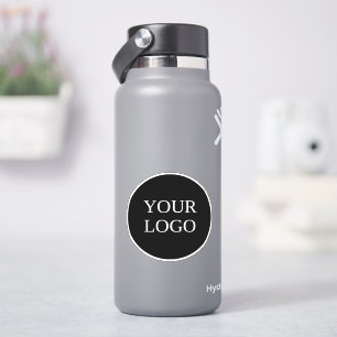 Custom Business Logo Branded Water Bottle Sticker