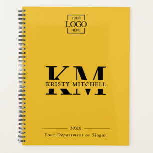 Custom Business Logo & Branding Monogram Initials Planner