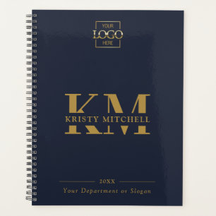 Custom Business Logo & Branding Monogram Initials Planner