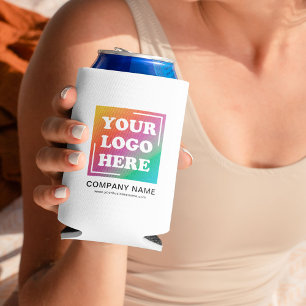 Custom Business Logo, Business Company Can Cooler