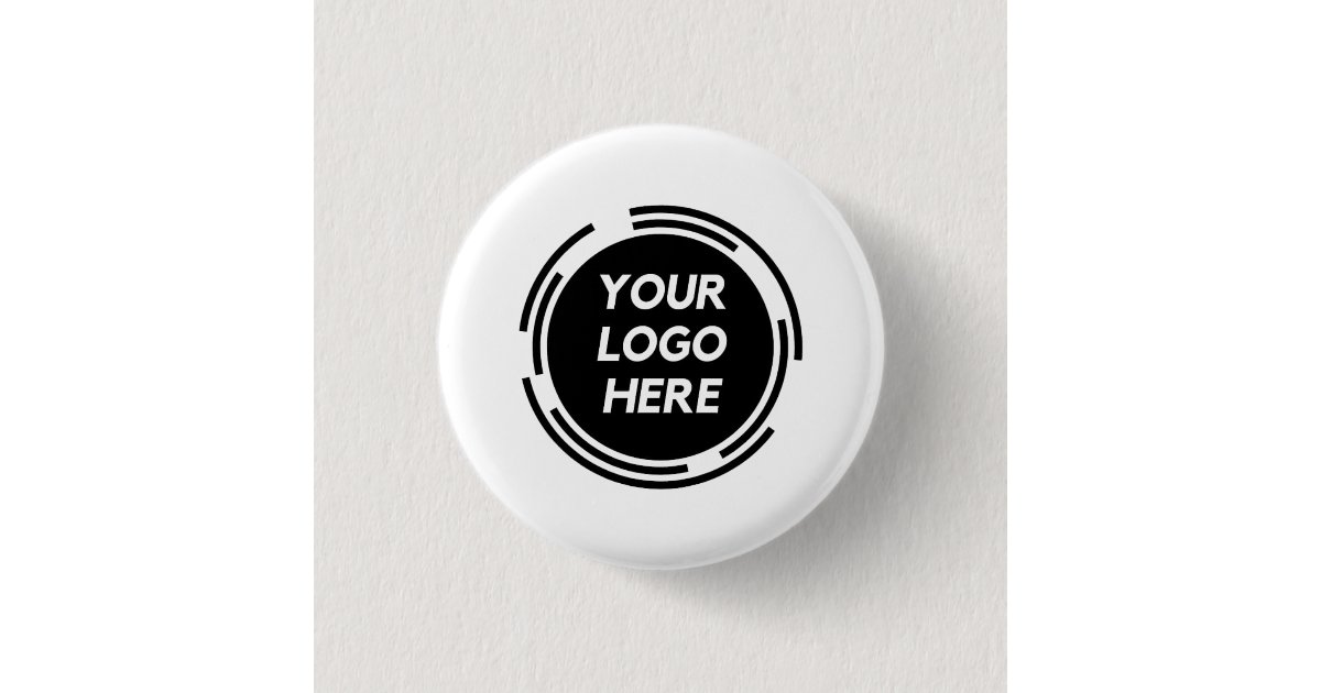 Custom Business Logo Button Zazzle Custom Business Logo Button Zazzle