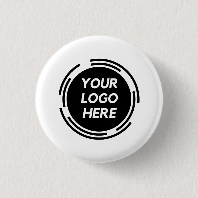 Custom Business Logo Button (Front)