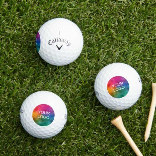 Custom Business Logo Callaway Supersoft 3 Pack Golf Balls