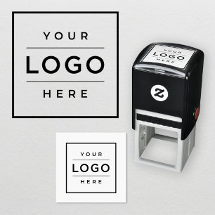 Custom Business Logo Classic Branded Office Self-inking Stamp