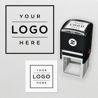 Custom Business Logo Classic Branded Office Self-inking Stamp