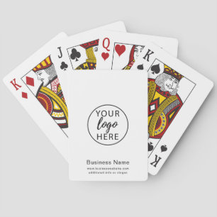 Custom Business Logo Classic Playing Cards