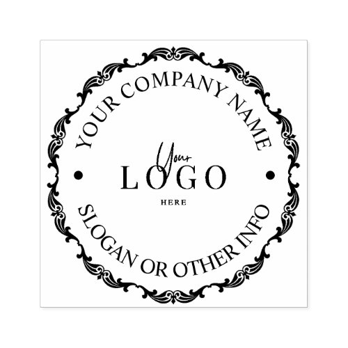Custom Business Logo Classic Rubber Stamp