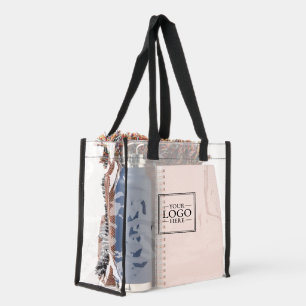Custom Business Logo Clear Tote Bag