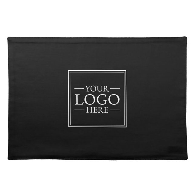 Custom Business Logo Cloth Placemat (Front)