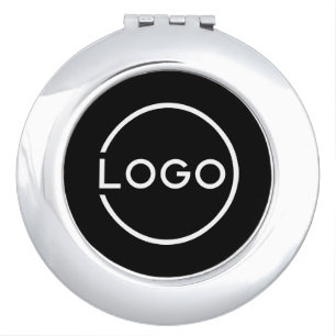 Custom Business Logo Compact Mirror