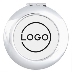 Custom Business Logo Compact Mirror
