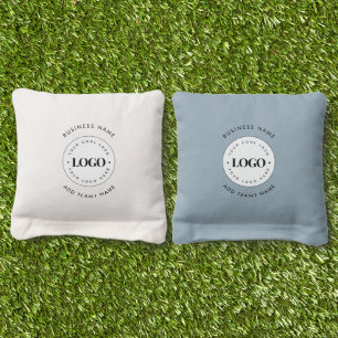 Custom Business Logo Company 2 Team Name Branded Cornhole Bags