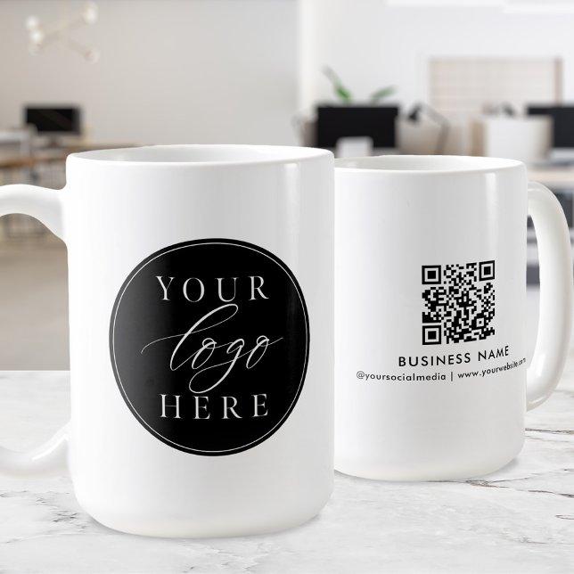 Custom Business Logo Company Branded Coffee Mug (Creator Uploaded)