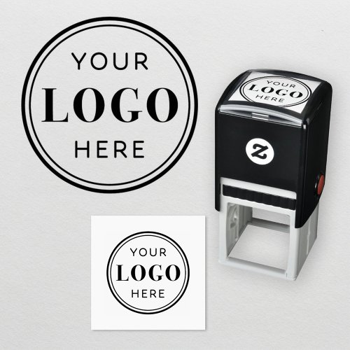 Custom Business Logo Company Branded Self_inking Stamp