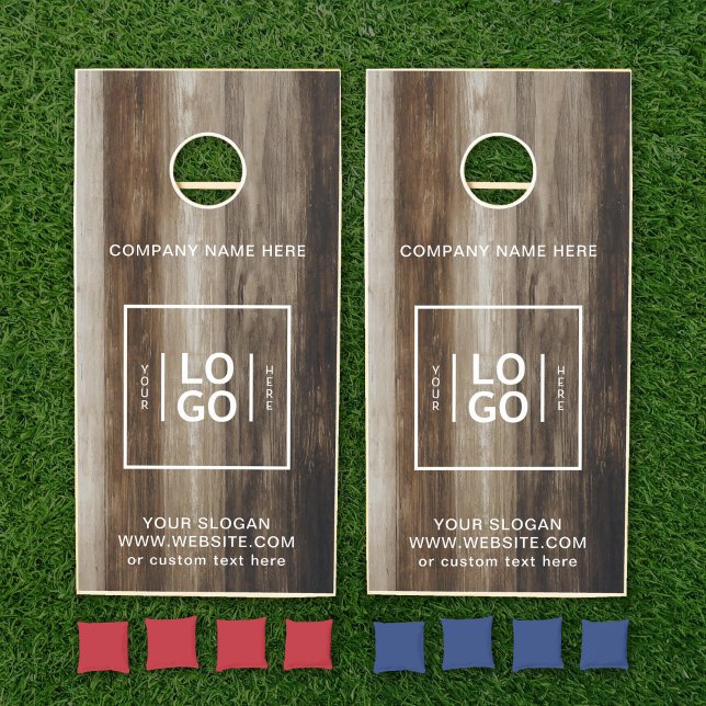 Custom Business Logo Company Cornhole Set (Creator Uploaded)