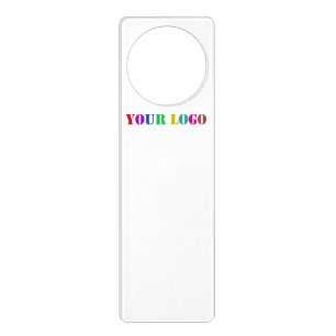 Custom Business Logo Company Door Hanger Template