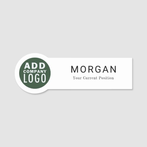 Custom Business Logo Company Employee Name Tag