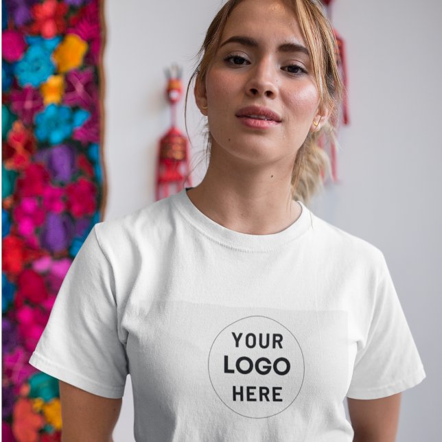 Custom Business Logo | Company Employee Staff T-Shirt (Creator Uploaded)