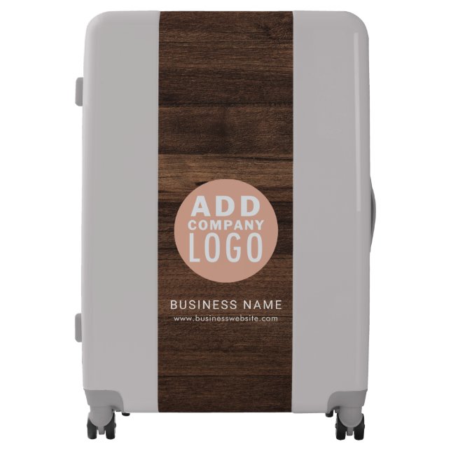 Custom Business Logo Company Employees Luggage (Front)
