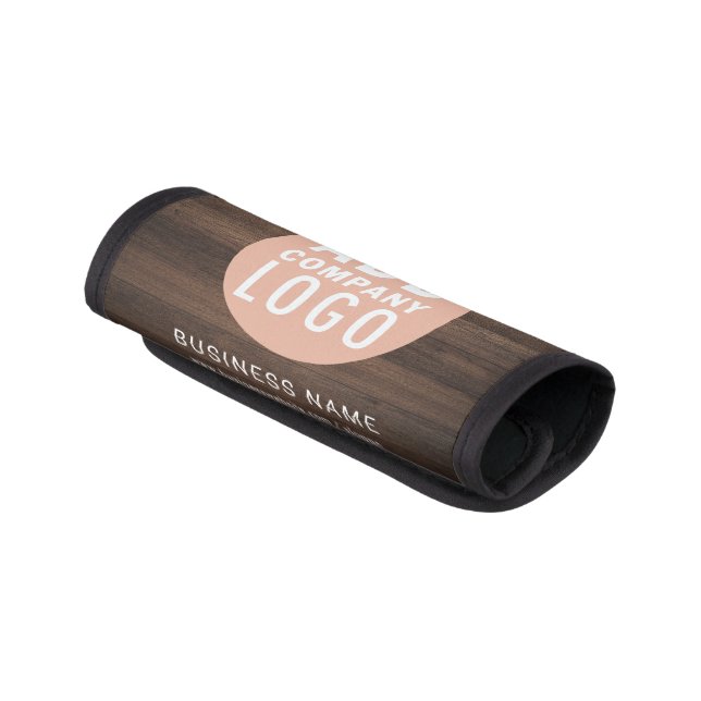 Custom Business Logo Company Employees Luggage Handle Wrap (Angled)