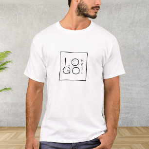 Custom Business Logo Company Event Minimalist T-Shirt