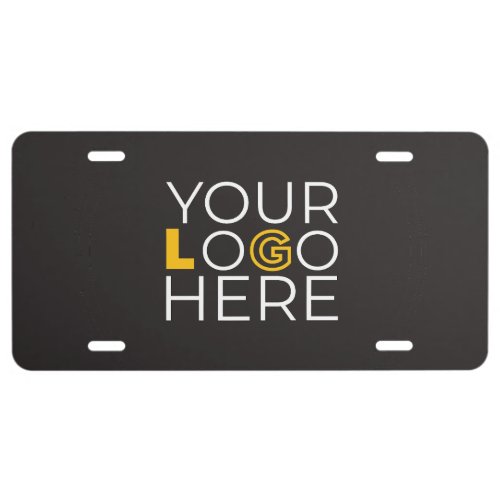 Custom Business Logo Company License Plate