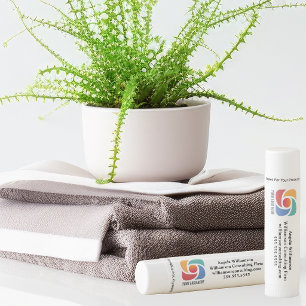 Custom Business Logo Company Minimalist Marketing Lip Balm