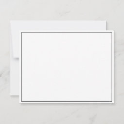 Custom Business Logo Company Name Note Card | Zazzle