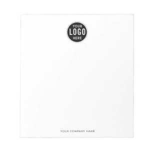 Custom Business Logo Company Name Notepad