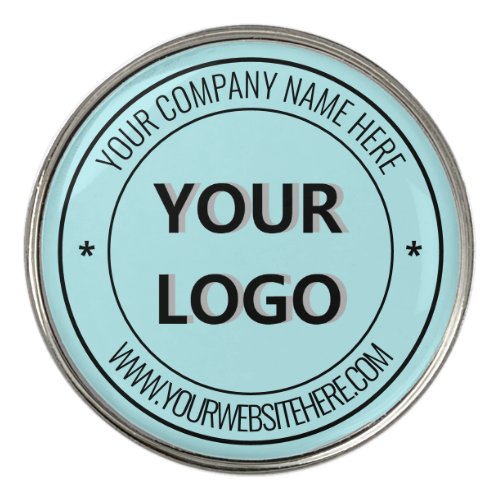 Custom Business Logo Company Name Stamp Your Color Golf Ball Marker