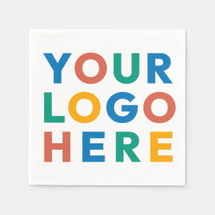 Custom Business Logo Company Party Event Supplies Napkins