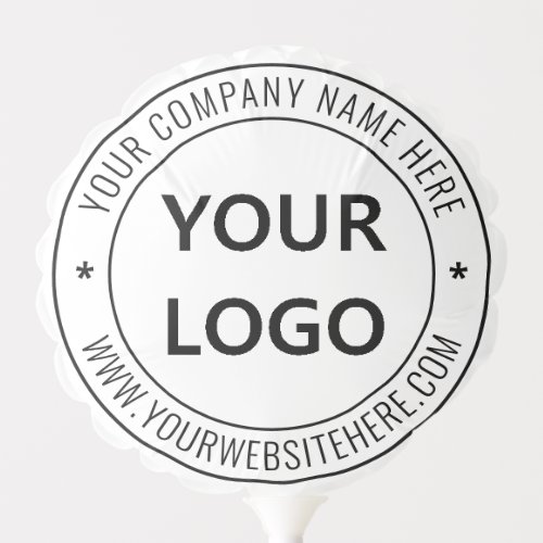 Custom Business Logo Company Personalized Balloon