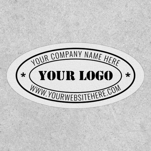 Custom Business Logo Company Personalized Patch