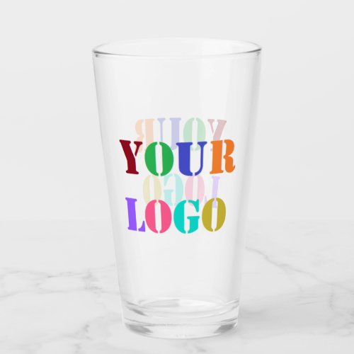 Custom Business Logo Company Promotional Glass