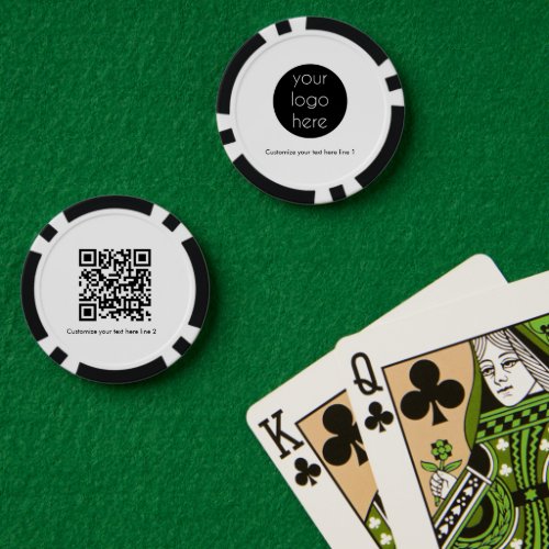 Custom Business Logo Company Promotional  Poker Chips
