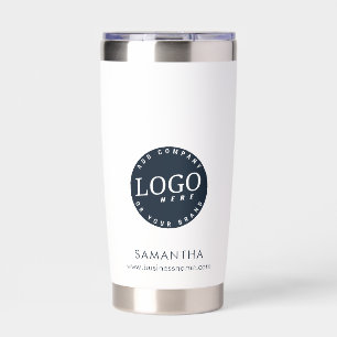 Custom Business Logo Company Promotional QR Code Insulated Tumbler