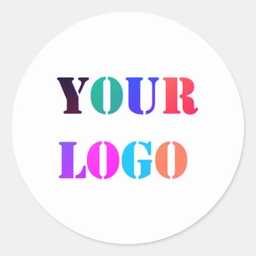 Custom Business Logo Company Promotional Sticker
