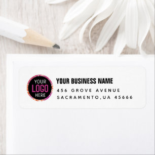 Custom Business Logo Company Return Address Label