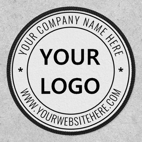 Custom Business Logo Company Stamp Design Patch