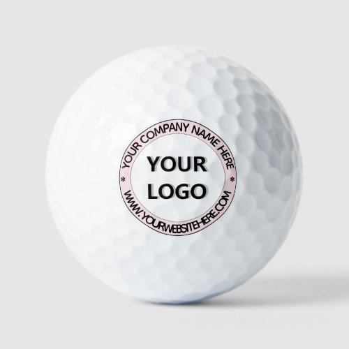 Custom Business Logo Company Stamp Golf Balls