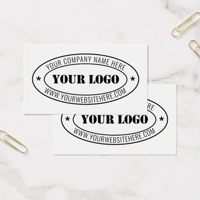 Custom Business Logo Company Stamp - Personalized  (Office)